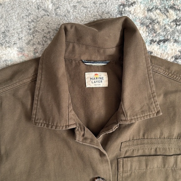 Marine Layer Button Down Shacket - Picture 2 of 7